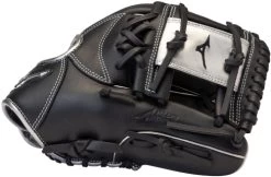 11.5 Inch Mizuno MVP Prime SE GMVP1154PSE8-Black/Silver Adult Infield Baseball Glove -Professional Baseball Equipment Store 11 5 inch mizuno mvp prime se gmvp1154pse8 black silver adult infield baseball glove 17
