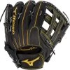 11.75 Inch Mizuno Pro GMP2BK-600D Adult Infield Baseball Glove 312667