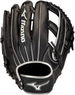 12.5 Inch Mizuno MVP Prime SE GMVP1250PSES8-Black/Silver Adult Slowpitch Softball Glove