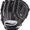 12.5 Inch Mizuno Pro Select GPSF1250BK Women's Fastpitch Softball Glove 312771
