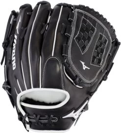 12.5 Inch Mizuno Pro Select GPSF1250BK Women's Fastpitch Softball Glove 312771