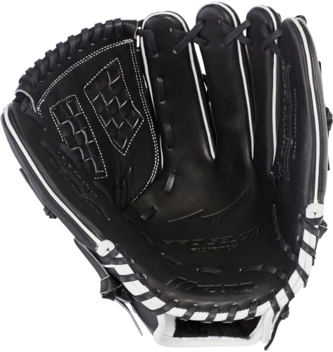 12.5 Inch Mizuno Pro Select GPSF1250BK Women's Fastpitch Softball Glove 312771 4 12.5 Inch Mizuno Pro Select GPSF1250BK Women's Fastpitch Softball Glove 312771 - Image 2