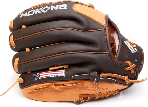 12 Inch Nokona Alpha S1200 Adult Baseball/Softball Glove 5 12 Inch Nokona Alpha S1200 Adult Baseball/Softball Glove - Image 3