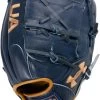 12 Inch Under Armour Genuine Pro 2.0 Navy/Caramel Adult Baseball Glove UAFGGP2-12002P -Professional Baseball Equipment Store 12 inch under armour genuine pro 2 0 navy caramel adult baseball glove uafggp2 12002p 10