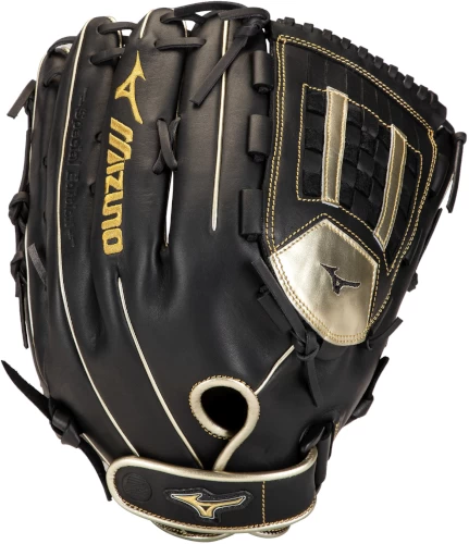 14 Inch Mizuno MVP Prime SE GMVP1400PSES8-Black/Gold Adult Slowpitch Softball Glove 3 14 Inch Mizuno MVP Prime SE GMVP1400PSES8-Black/Gold Adult Slowpitch Softball Glove