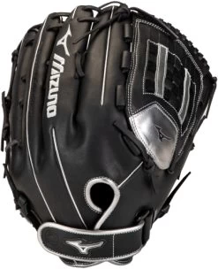 14 Inch Mizuno MVP Prime SE GMVP1400PSES8-Black/Silver Adult Slowpitch Softball Glove