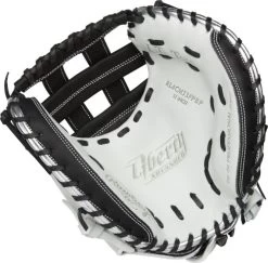 33 Inch Rawlings Liberty Advanced Color Series RLACM33FPBP Women's White/Black/Platinum Fastpitch Softball Catcher Mitt 6 33 Inch Rawlings Liberty Advanced Color Series RLACM33FPBP Women's White/Black/Platinum Fastpitch Softball Catcher Mitt -Professional Baseball Equipment Store 33 inch rawlings liberty advanced color series rlacm33fpbp women s white black platinum fastpitch softball catcher mitt 18