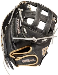 33 Inch Wilson A1000 Women's Fastpitch Softball Catcher Mitt WBW10018633