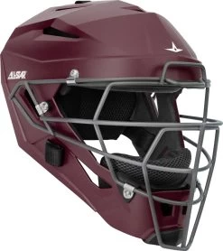 All-Star MVP5 Adult Pro Level Matte Catcher's Helmet MVP5M 20 All-Star MVP5 Adult Pro Level Matte Catcher's Helmet MVP5M -Professional Baseball Equipment Store all star mvp5 adult pro level matte catchers helmet mvp5m 19