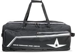 All-Star Pro Roller BBPRO2RBA Wheeled Catcher's Equipment Bag