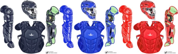All-Star System 7 Axis Solid CKCCPRO1XS Adult Baseball Professional Level Catcher's Gear Set 4 All-Star System 7 Axis Solid CKCCPRO1XS Adult Baseball Professional Level Catcher's Gear Set - Image 2