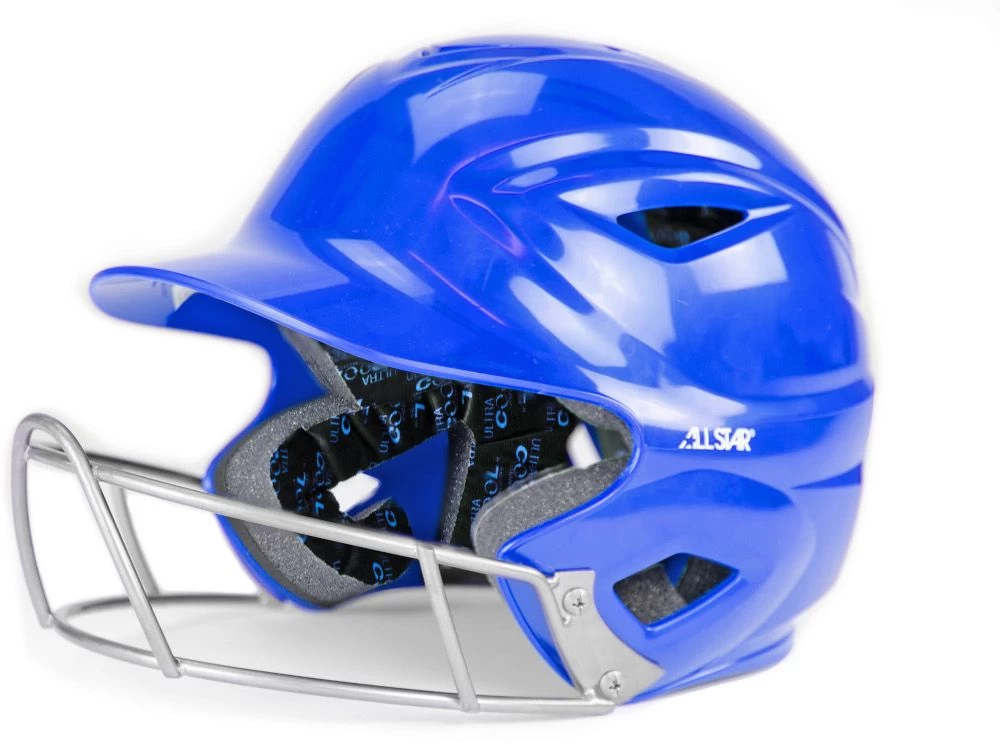 All-Star System 7 BH3010FGAFX Girl's Fastpitch Softball Batting Helmet W/ Facemask 5 All-Star System 7 BH3010FGAFX Girl's Fastpitch Softball Batting Helmet W/ Facemask - Image 3