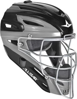 All-Star System 7 MVP2500GTT Adult Graphite Two Tone Catcher's Helmet