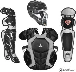 All-Star System7 CKCCPRO1 Adult Professional/College Catcher's Gear Set