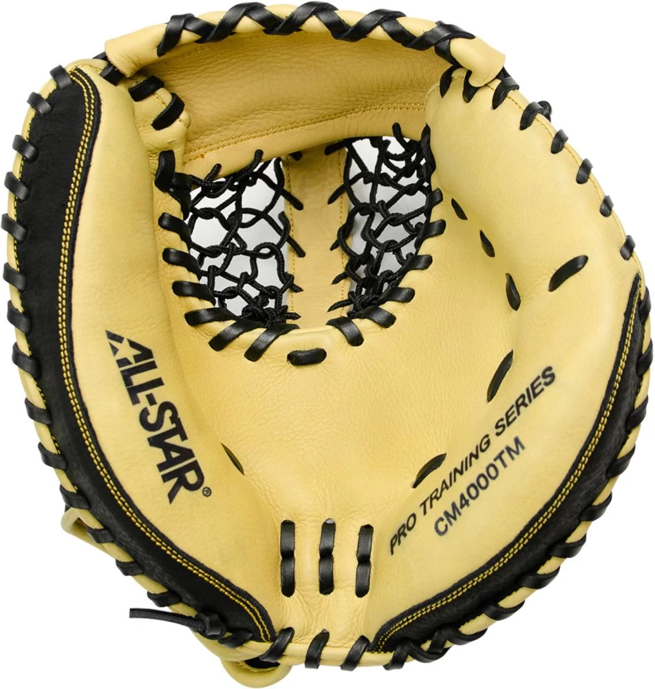 35 Inch All-Star The Keyhole Adult Baseball Training Catcher's Mitt CM4000TM 4 35 Inch All-Star The Keyhole Adult Baseball Training Catcher's Mitt CM4000TM - Image 2