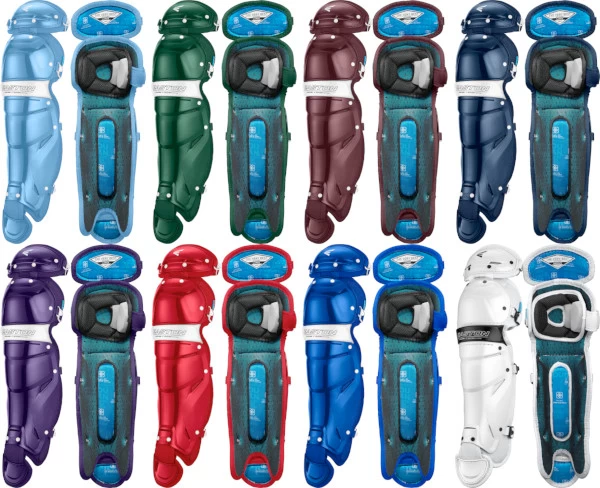 Easton Jen Schro The Very Best A165437 Youth Fastpitch Softball Catchers Leg Guards 4 Easton Jen Schro The Very Best A165437 Youth Fastpitch Softball Catchers Leg Guards - Image 2