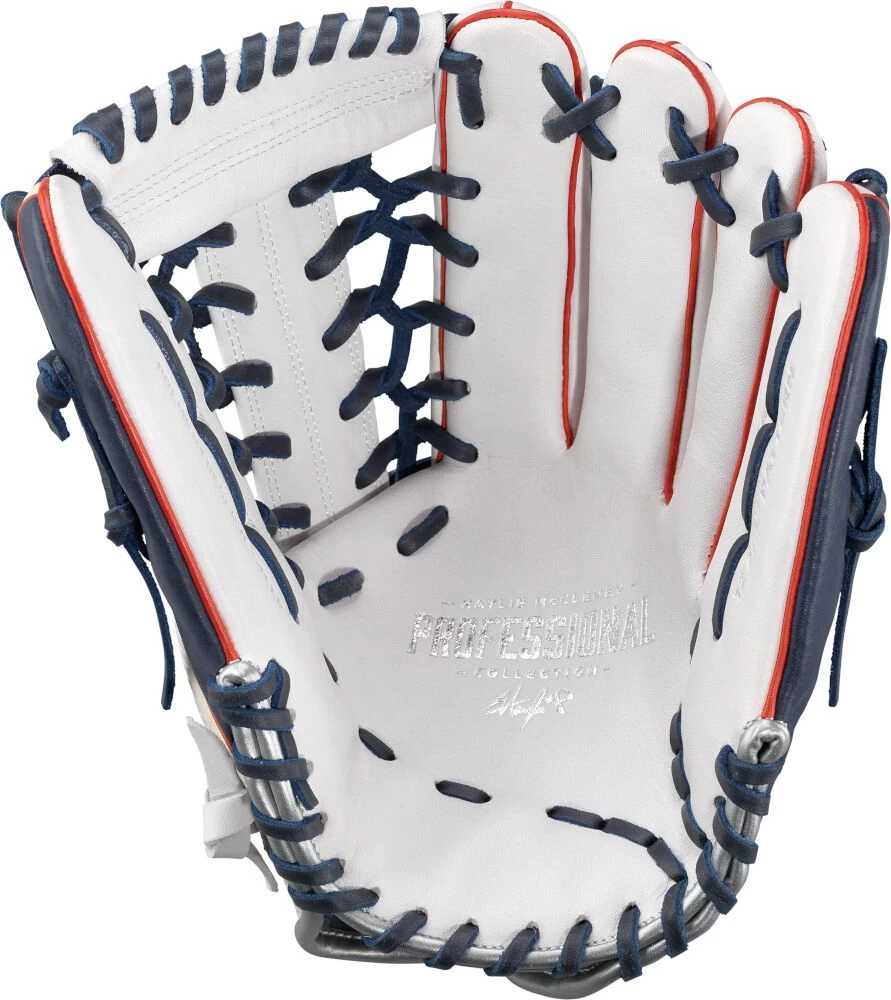 12.75 Inch Easton Professional Collection Signature Series Haylie McCleney's Fastpitch Softball Glove HM8136 4 12.75 Inch Easton Professional Collection Signature Series Haylie McCleney's Fastpitch Softball Glove HM8136 - Image 2
