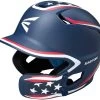 Easton Z5 2.0 Stars & Stripes W/ Universal Jaw Guard Junior Matte Batting Helmet A168544SS -Professional Baseball Equipment Store easton z5 2 stars stripes w universal jaw guard junior matte batting helmet a168544ss 7