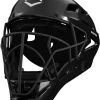 EvoShield PRO-SRZ Solid Glossy Catcher's Helmet WB57201 -Professional Baseball Equipment Store evoshield pro srz solid glossy catcher s helmet wb57201 19