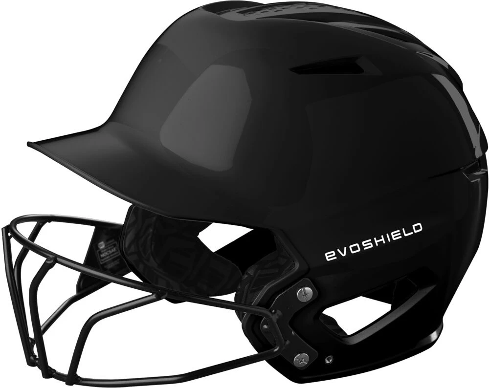 EvoShield XVT 2.0 Glossy Batting Helmet W/ Fastpitch Softball Facemask WB57259 2 EvoShield XVT 2.0 Glossy Batting Helmet W/ Fastpitch Softball Facemask WB57259