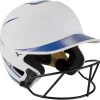Mizuno F6 380392 Women's Two Tone Matte Fastpitch Softball Batting Helmet