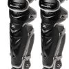Mizuno Pro 380376 Adult 17.5 Inch Baseball Leg Guards