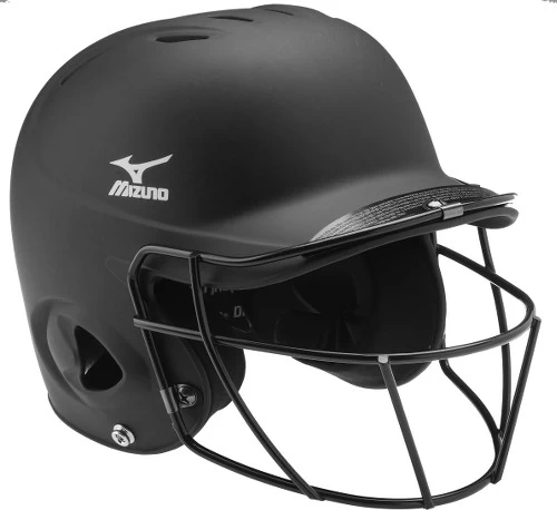 Mizuno Prospect MBH601 Youth Solid Batter's Helmet W/ Facemask 380343 3 Mizuno Prospect MBH601 Youth Solid Batter's Helmet W/ Facemask 380343