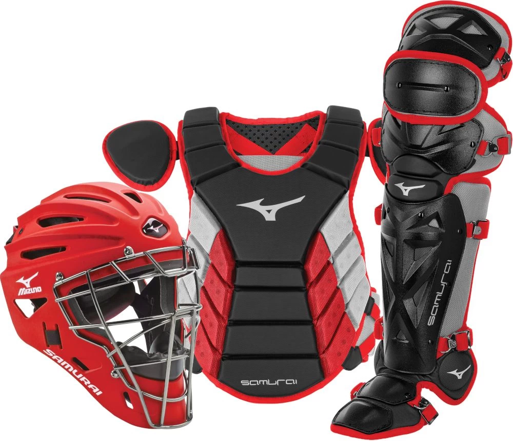 Mizuno Samurai 380418 Intermediate Baseball Catcher's Gear Set 8 Mizuno Samurai 380418 Intermediate Baseball Catcher's Gear Set - Image 6