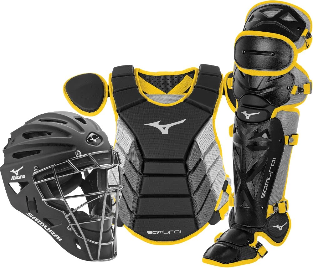 Mizuno Samurai 380418 Intermediate Baseball Catcher's Gear Set 10 Mizuno Samurai 380418 Intermediate Baseball Catcher's Gear Set - Image 8