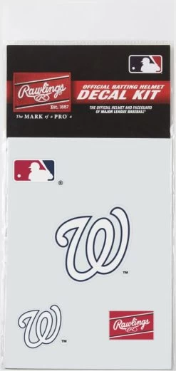 Rawlings Accessories MLB Replica Decal Kit PRODK -Professional Baseball Equipment Store rawlings accessories mlb replica decal kit prodk 100