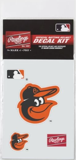 Rawlings Accessories MLB Replica Decal Kit PRODK -Professional Baseball Equipment Store rawlings accessories mlb replica decal kit prodk 80
