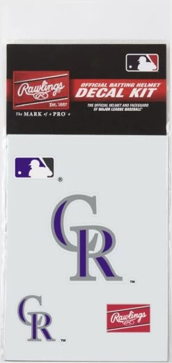 Rawlings Accessories MLB Replica Decal Kit PRODK -Professional Baseball Equipment Store rawlings accessories mlb replica decal kit prodk 94