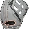 12.75 Inch Rawlings Liberty Advanced Color Series 4.0 Women's Fastpitch Softball Outfield Glove RLA1275SB-6GRG