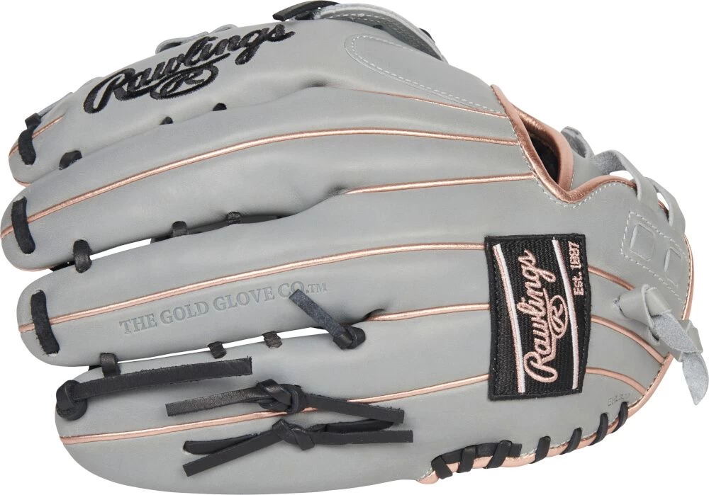 12.75 Inch Rawlings Liberty Advanced Color Series 4.0 Women's Fastpitch Softball Outfield Glove RLA1275SB-6GRG 5 12.75 Inch Rawlings Liberty Advanced Color Series 4.0 Women's Fastpitch Softball Outfield Glove RLA1275SB-6GRG - Image 3
