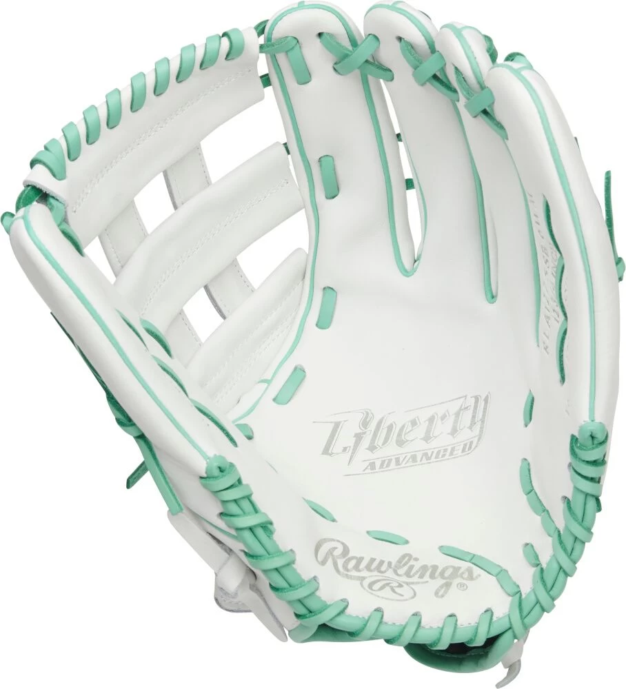 12.75 Inch Rawlings Liberty Advanced Color Series 4.0 Women's Fastpitch Softball Outfield Glove RLA1275SB-6WM 4 12.75 Inch Rawlings Liberty Advanced Color Series 4.0 Women's Fastpitch Softball Outfield Glove RLA1275SB-6WM - Image 2