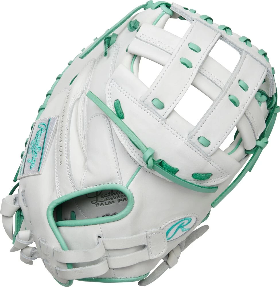 34 Inch Rawlings Liberty Advanced Color Series 4.0 Women's Fastpitch Softball Catcher's Mitt RLACM34FPWM 3 34 Inch Rawlings Liberty Advanced Color Series 4.0 Women's Fastpitch Softball Catcher's Mitt RLACM34FPWM