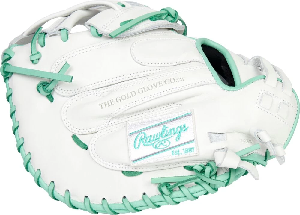 34 Inch Rawlings Liberty Advanced Color Series 4.0 Women's Fastpitch Softball Catcher's Mitt RLACM34FPWM 5 34 Inch Rawlings Liberty Advanced Color Series 4.0 Women's Fastpitch Softball Catcher's Mitt RLACM34FPWM - Image 3