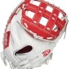 34 Inch Rawlings Liberty Advanced Color Series 4.0 Women's Fastpitch Softball Catcher's Mitt RLACM34FPWSP -Professional Baseball Equipment Store rawlings liberty advanced color series 4 34 inch womens softball catchers mitt rlacm34fpwsp 11