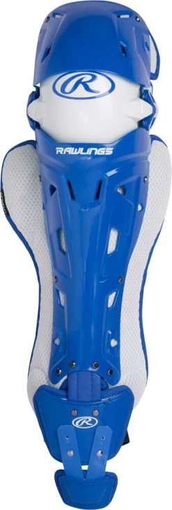 Rawlings MACH Intermediate 16 Inch Catcher's Leg Guards MCHLGI 15 Rawlings MACH Intermediate 16 Inch Catcher's Leg Guards MCHLGI -Professional Baseball Equipment Store rawlings mach intermediate 16 inch catchers leag guards mchlgi 24
