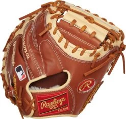 33 Inch Rawlings Pro Preferred Adult Baseball Catchers Mitt PROSCM33BRC