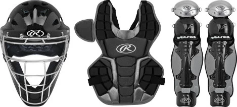 Rawlings Renegade 2.0 RCSNY Youth Baseball Catchers Gear Set 3 Rawlings Renegade 2.0 RCSNY Youth Baseball Catchers Gear Set