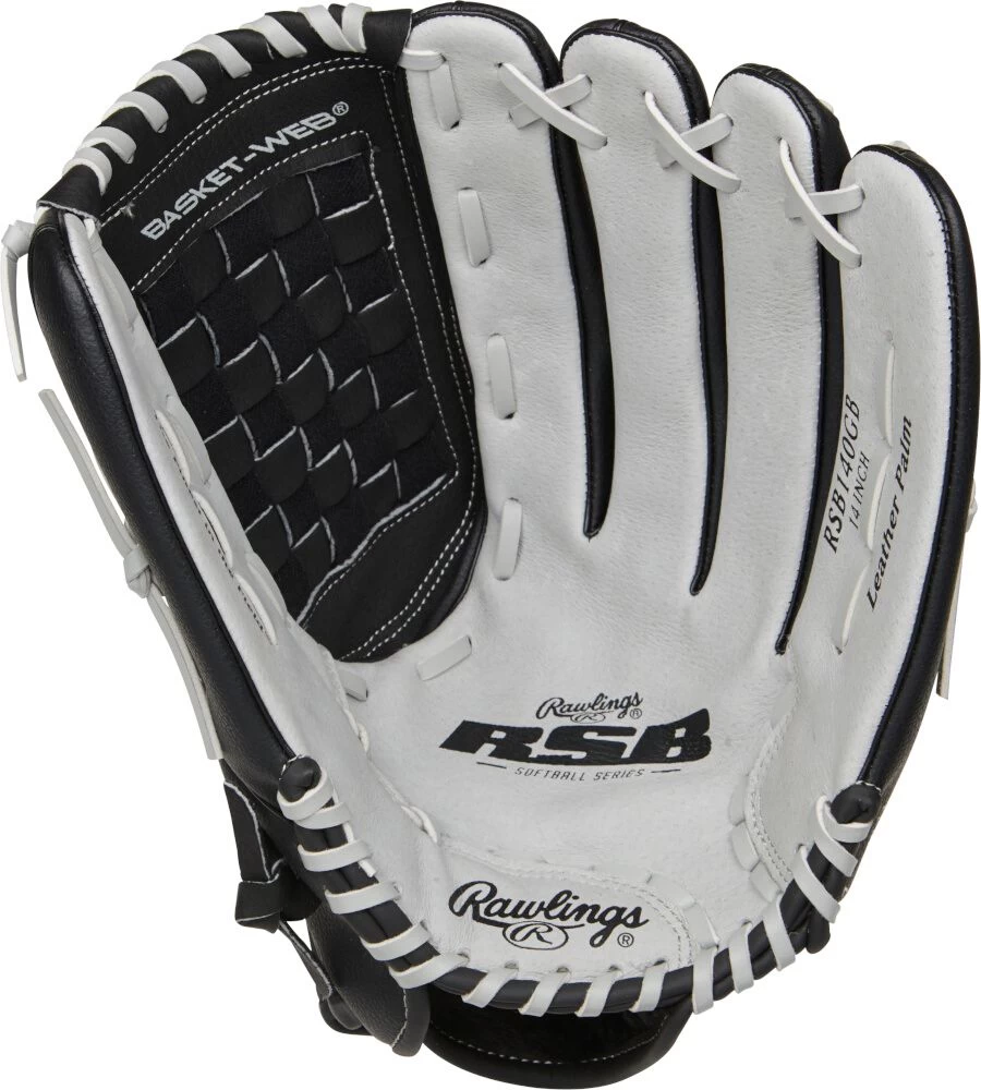 14 Inch Rawlings Softball Series Adult Slowpitch Softball Glove RSB140GB 4 14 Inch Rawlings Softball Series Adult Slowpitch Softball Glove RSB140GB - Image 2