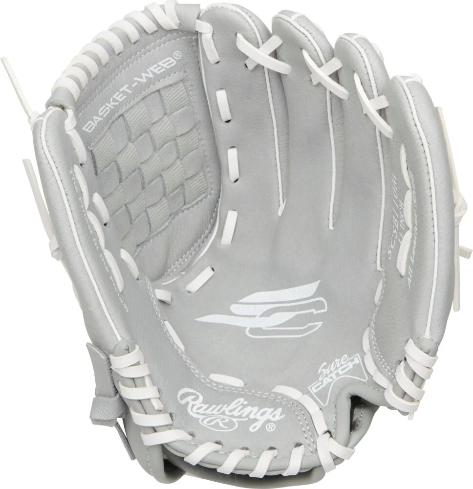11 Inch Rawlings Sure Catch Girl's Fastpitch Softball Glove SCSB110M 4 11 Inch Rawlings Sure Catch Girl's Fastpitch Softball Glove SCSB110M - Image 2
