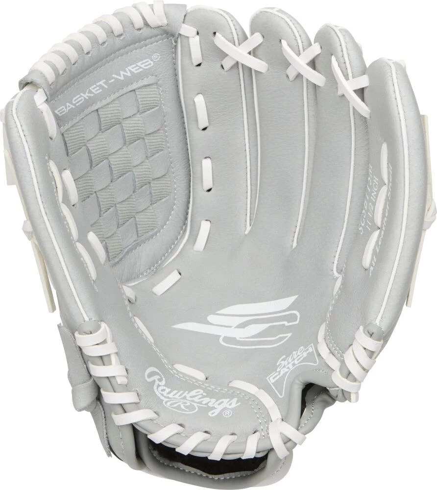 11.5 Inch Rawlings Sure Catch Girl's Fastpitch Softball Glove SCSB115M 4 11.5 Inch Rawlings Sure Catch Girl's Fastpitch Softball Glove SCSB115M - Image 2