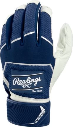Rawlings Workhorse Youth Baseball Batting Gloves WH22BY -Professional Baseball Equipment Store rawlings workhorse youth baseball batting gloves wh22by 24