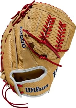 34 Inch Wilson A2000 SuperSkin Aubree Monroe Game Model Women's Fastpitch Softball Catcher Mitt WBW10024434