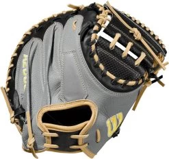 33.5 Inch Wilson A2000 SuperSkin Spin Control SCM1D Adult Baseball Catcher Mitt WBW100116335