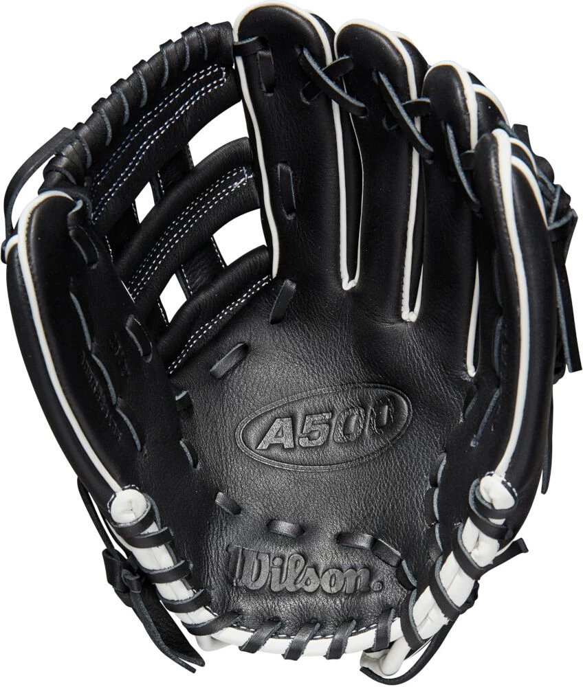10.5 Inch Wilson A500 Youth Infield Baseball Glove WBW100898105 4 10.5 Inch Wilson A500 Youth Infield Baseball Glove WBW100898105 - Image 2