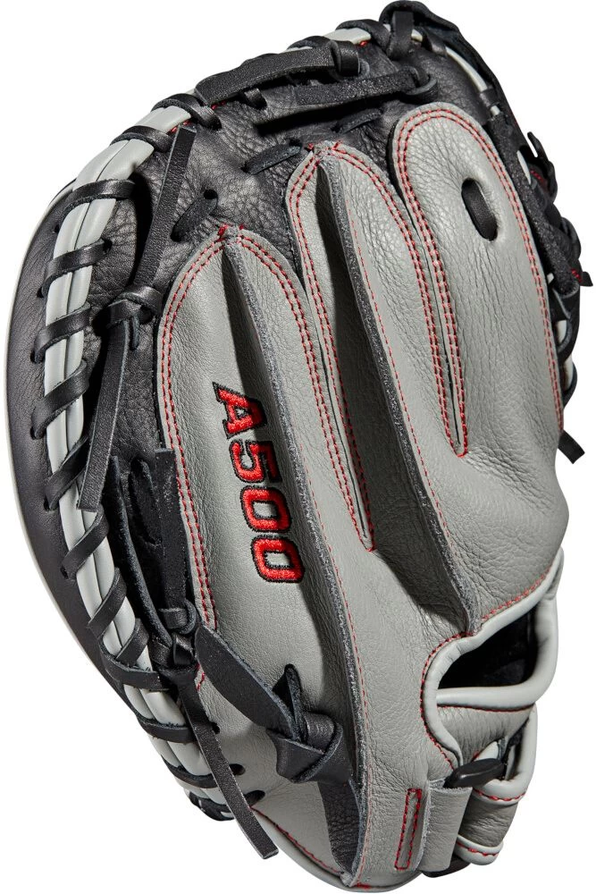 32 Inch Wilson A500 Youth Catcher's Baseball Mitt WBW10090732 5 32 Inch Wilson A500 Youth Catcher's Baseball Mitt WBW10090732 - Image 3
