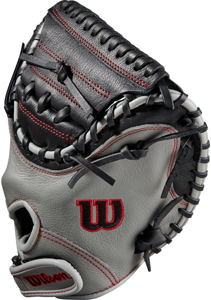 32 Inch Wilson A500 Youth Catcher's Baseball Mitt WBW10090732 6 32 Inch Wilson A500 Youth Catcher's Baseball Mitt WBW10090732 - Image 4
